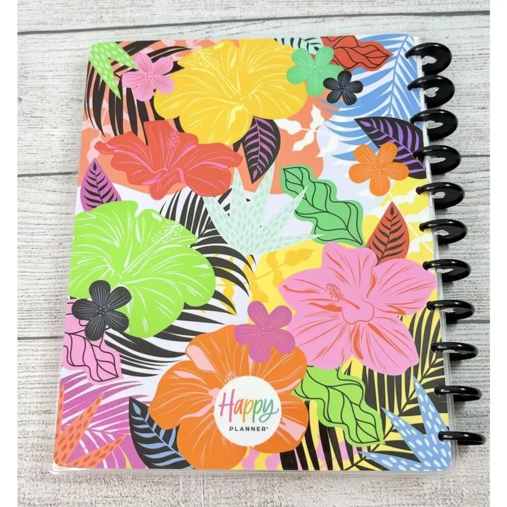 Happy Planner “BOLD & BOTANICAL” BIG DASHBOARD Layout 12 Mo UNDATED Bundle